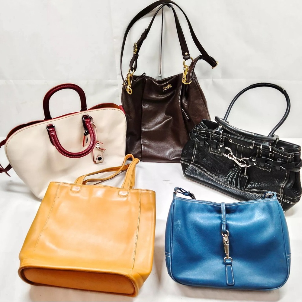 5 Coach Hand Bag or Shoulder, 5 set (all for the price)